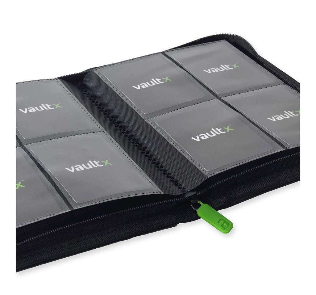 The Vault X Exo-Tec® 4 Pocket Zip Binder (Black)