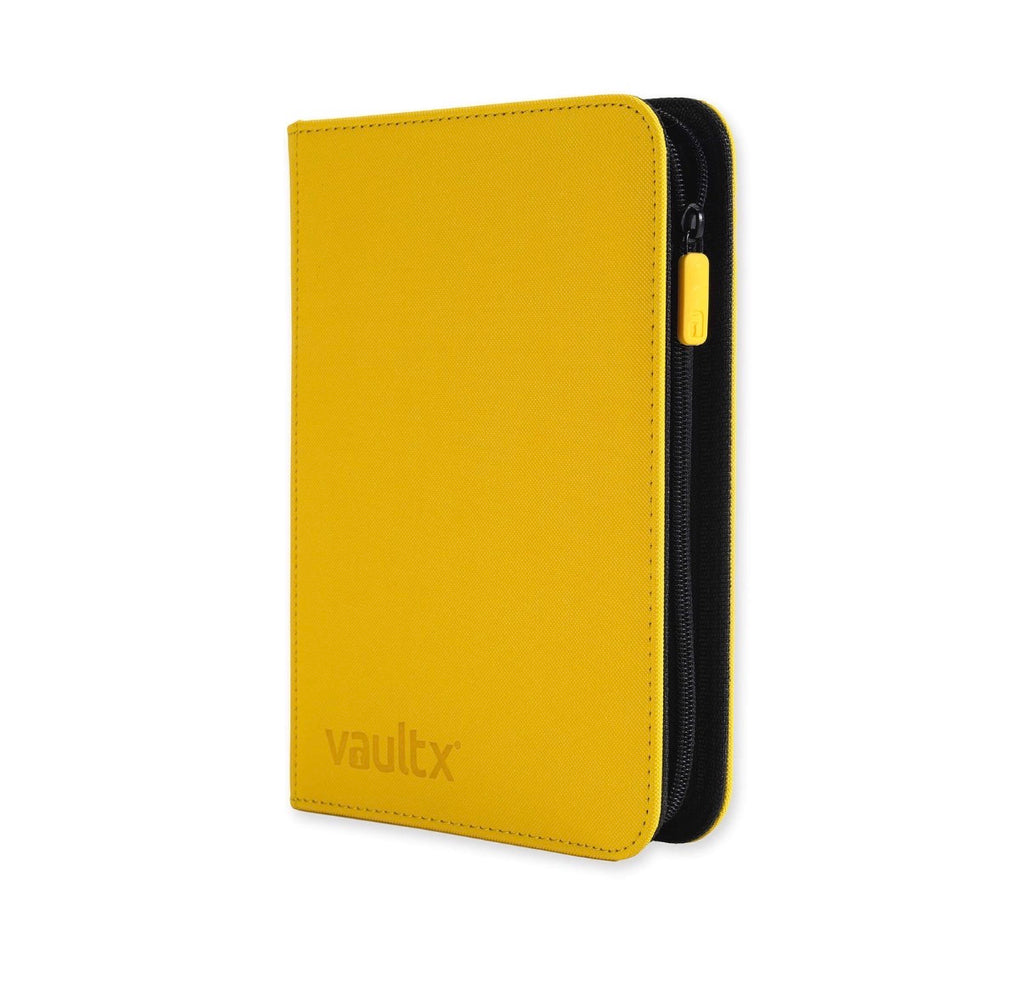 The Vault X Exo-Tec® Zip Binder 4 Pocket (Yellow)