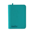 The Vault X Exo-Tec® Zip Binder 4 Pocket (Teal)