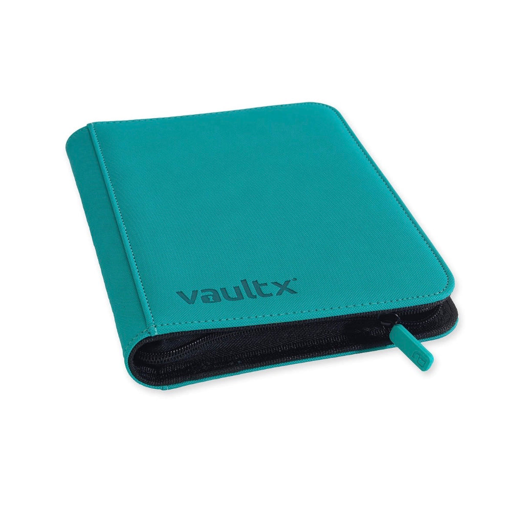 The Vault X Exo-Tec® Zip Binder 4 Pocket (Teal)