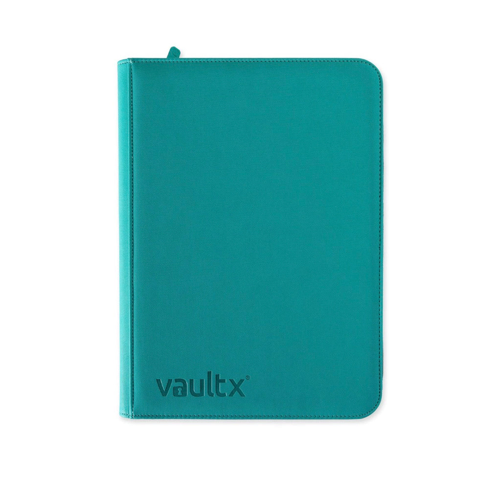 The Vault X Exo-Tec® Zip Binder 9 Pocket (Teal)