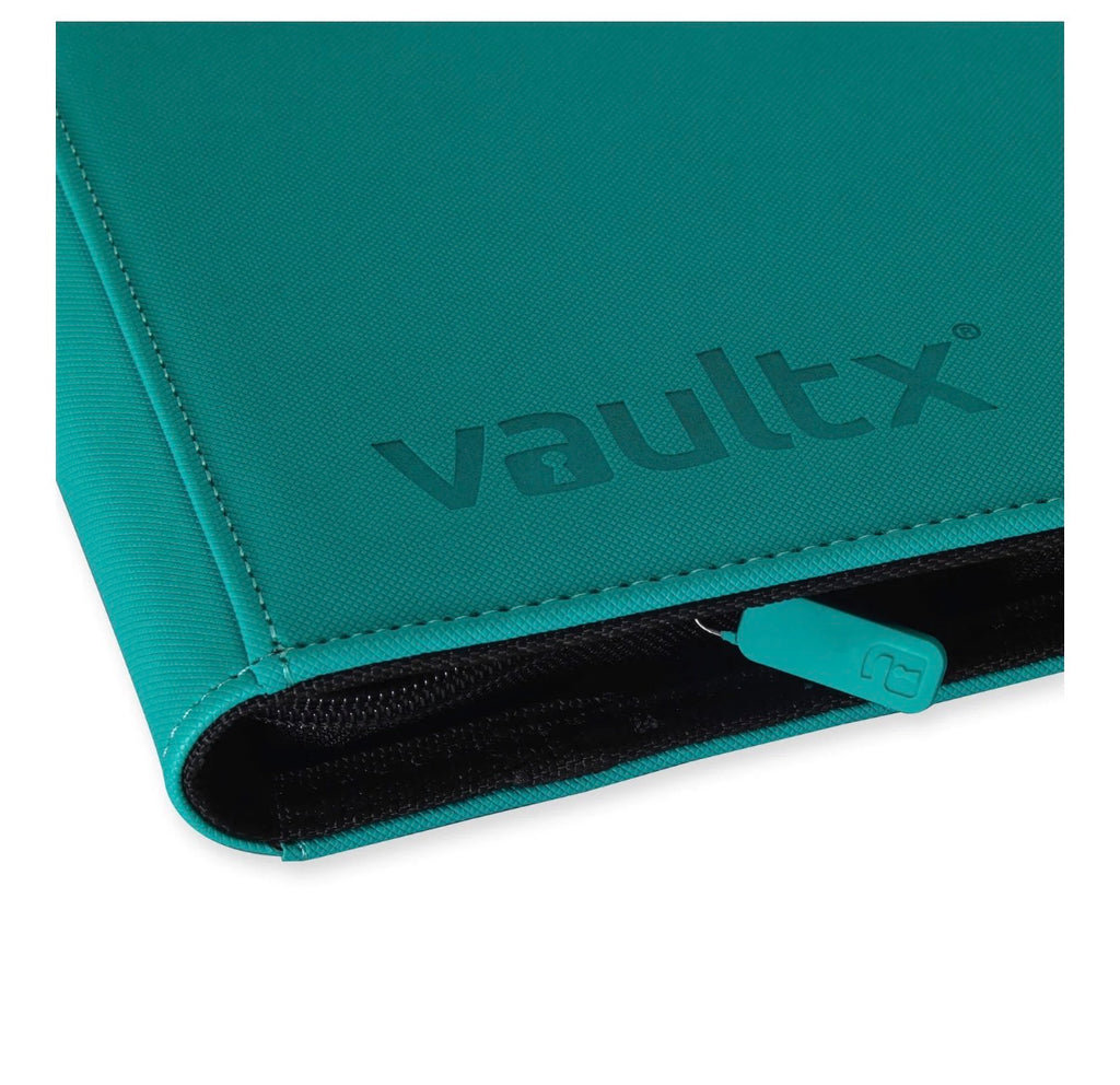 The Vault X Exo-Tec® Zip Binder 9 Pocket (Teal)
