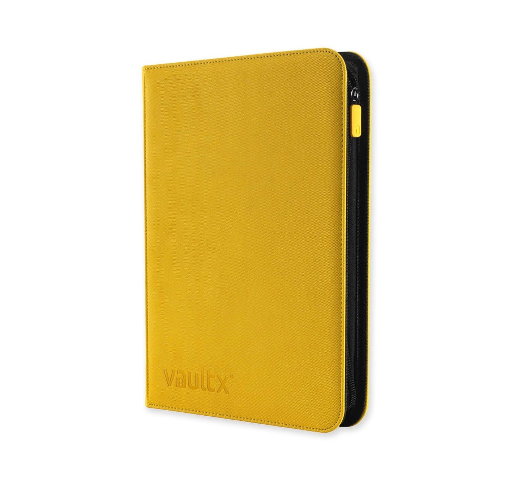 The Vault X Exo-Tec® Zip Binder 9 Pocket (Yellow)