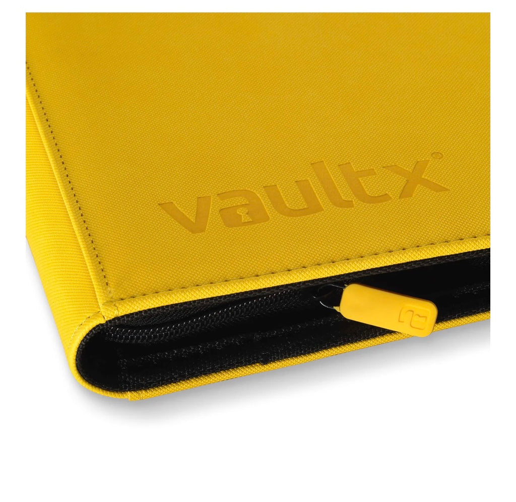 The Vault X Exo-Tec® Zip Binder 9 Pocket (Yellow)