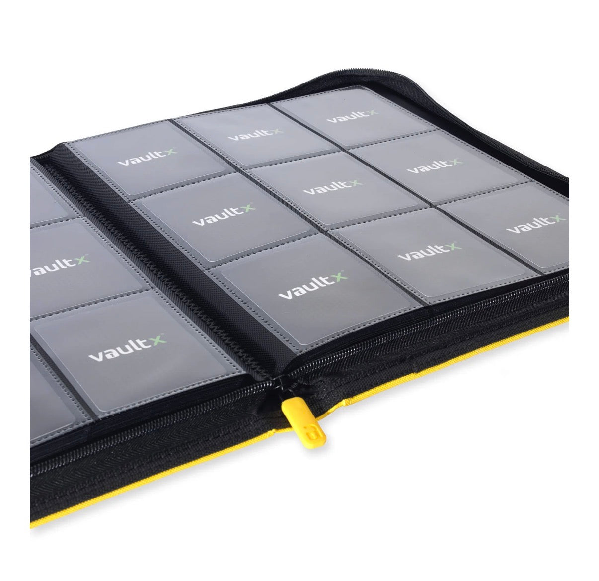 The Vault X Exo-Tec® Zip Binder 9 Pocket (Yellow)