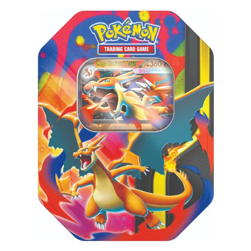 Pokémon TCG Mega Charizard Y ex Tin